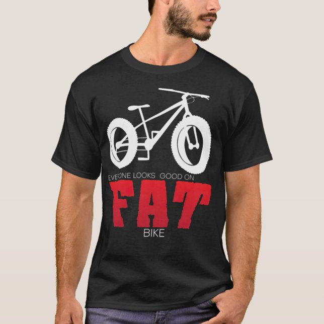 Gutes Fat-Biker T-Shirt (Vorderseite)
