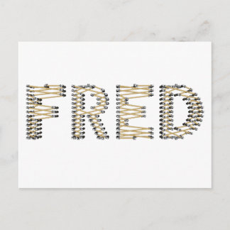 Gutes FRED-Logo Postkarte