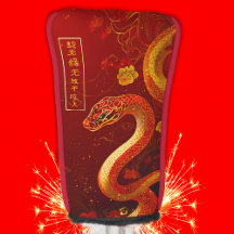 Gutes Glück Gold und Red Year of the Snake Putter
