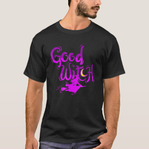 Gutes HexenHalloween, die auf dem Zimmerstock flie T-Shirt