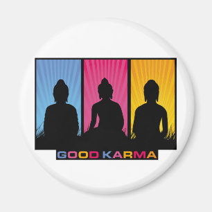 Gutes Karma Buddhas Magnet