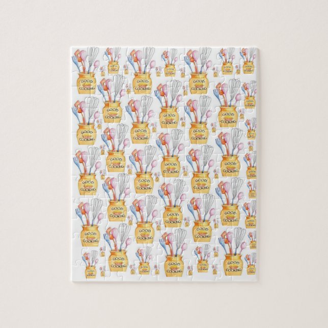 Gutes Kochen Utensiys Jigsaw Puzzle Daisy (Vertikal)