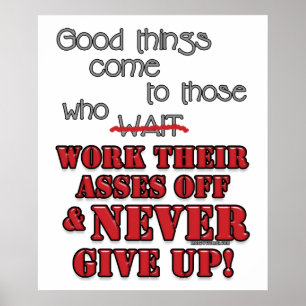 Gutes kommt denen, die...2 poster