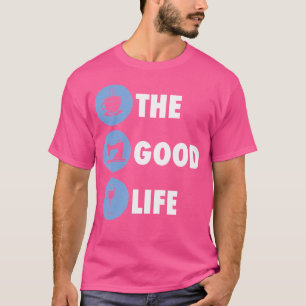 Gutes Leben Nähen von Geschenkquiltern, die Quilts T-Shirt