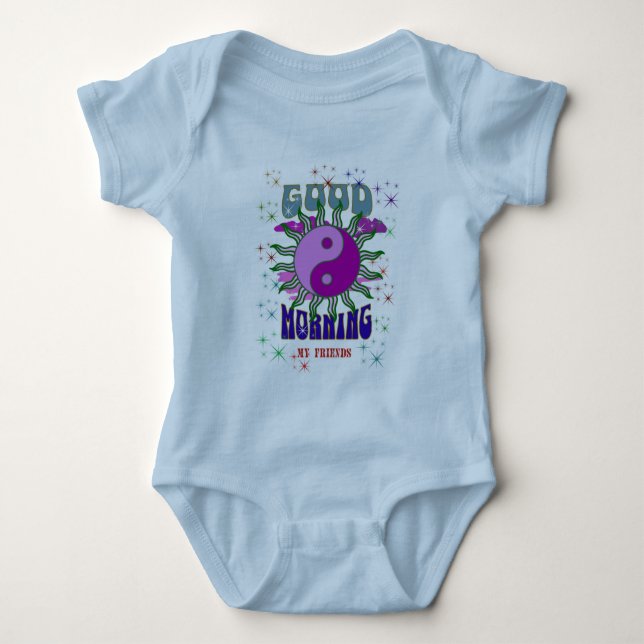 GUTES MORNING, Baby Bodysuit Baby Strampler (Vorderseite)