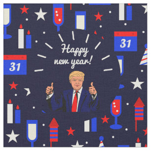Gutes neues Jahr Donald Trumps Stoff