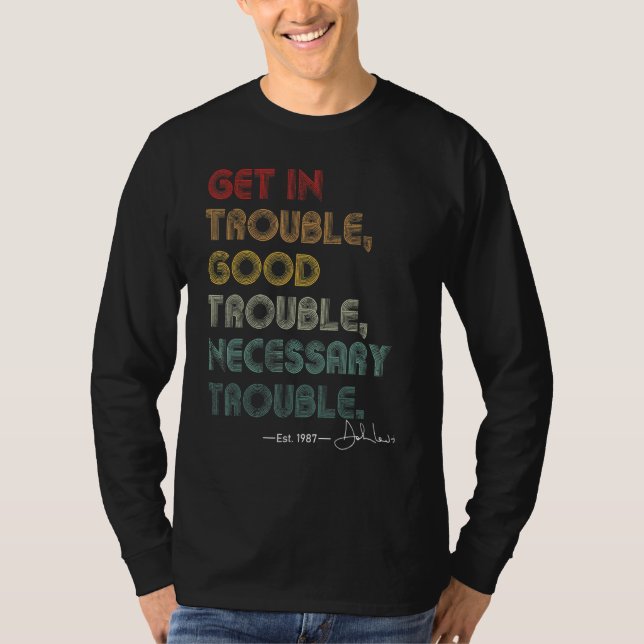 Gutes notwendiges Problem, notwendige Probleme T-Shirt (Vorderseite)