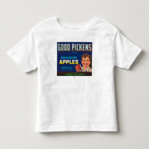 Gutes Pickens Apple beschriften - Kaschmir, WA Kleinkind T-shirt