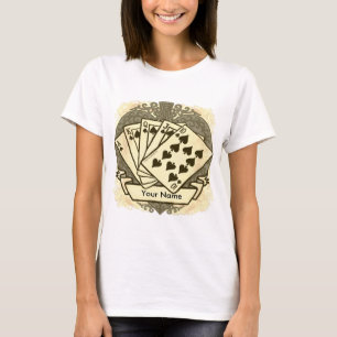 Gutes Poker-Hand-T-Shirt T-Shirt