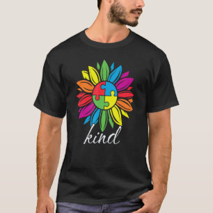 Gütes Puzzle Sonnenblume Autismus-Bewusstsein & Un T-Shirt