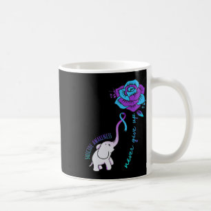 Gutes Selbstmordbewusstsein aufgeben Grafik Kaffeetasse