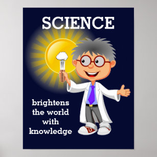 Gutes Shirt für Wissenschaftsfans und Wissenschaft Poster