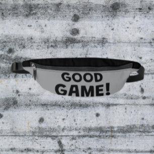 Gutes Spiel! Fanny Pack für Gamer in fetter Typo Bauchtasche