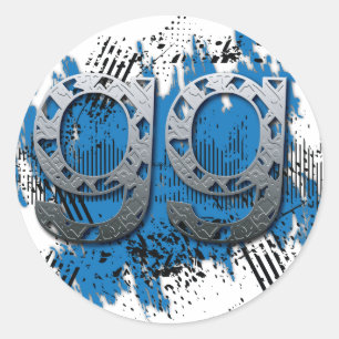 gutes Spiel Runder Aufkleber