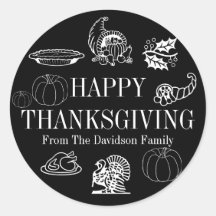 Gutes Thanksgiving-individuelle Name-Geschenk Gute