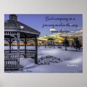 Gutes Unternehmen Landschaftlich Poster