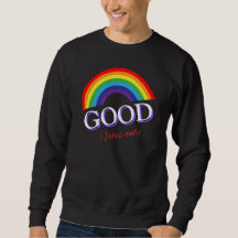 Gutes Vibes-Design nur für Regenbogen-Lieben