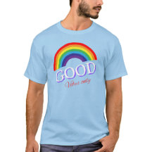 Gutes Vibes-Design nur für Regenbogen-Lieben