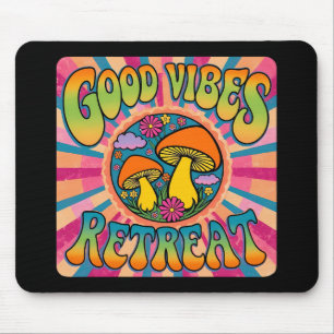 Gutes Vibes-Retreat-Pilz Mousepad