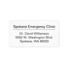 Gütesiegel für den Geschäftsversand Adressaufkleber