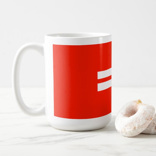 Gütesiegel Kaffeetasse (Mit Donut)