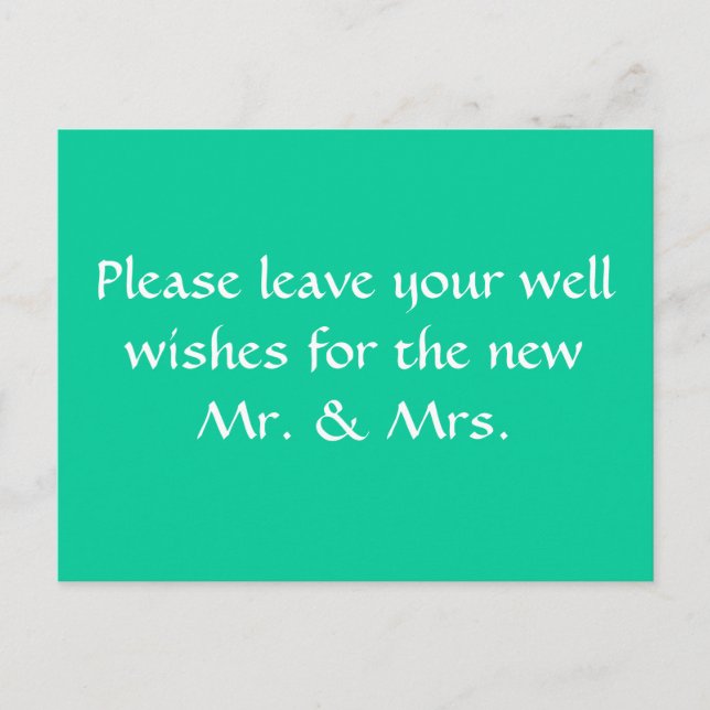 Gütezeichen Postkarte (Vorderseite)