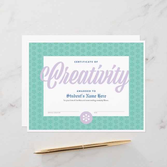 Gütezeugnis (Vorderseite/Rückseite Beispiel)