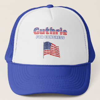 Guthrie für Kongress-patriotische amerikanische Truckerkappe