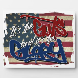 Guts und Ruhm Fotoplatte