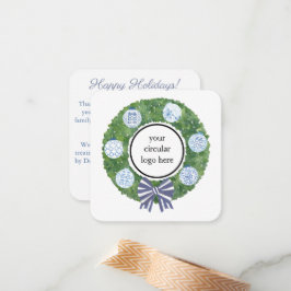 Gutschein-Code für Weihnachten Mitteilungskarte