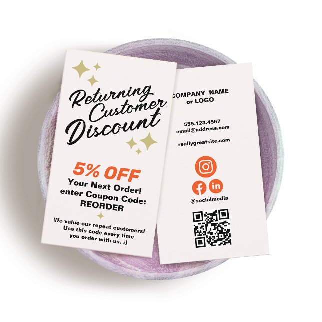 Gutschein für Kundenloyalty Rabattkarte (Von Creator hochgeladen)