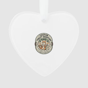 Gutschein-Spar-Shopping-Katze Gutschein-Spar-Shopp Ornament
