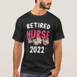 Gutscheine für Krankenschwester 2022 Ruheständler T-Shirt