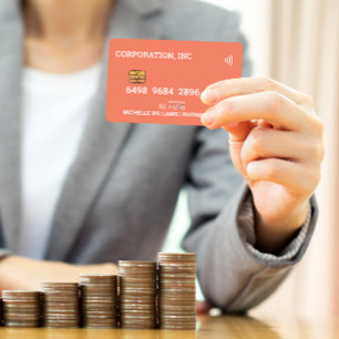 Gutschrift   Debt Card Style Visitenkarte