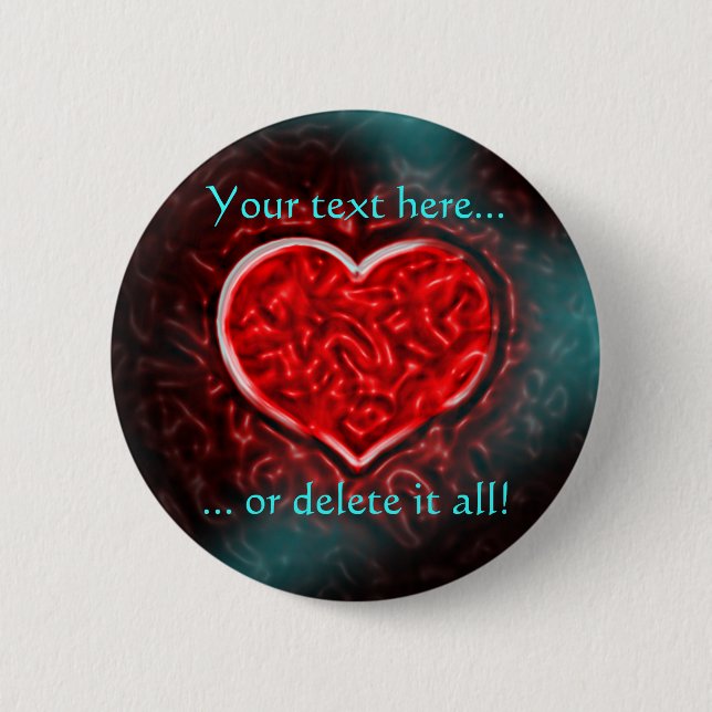 Gutsy Valentine Button (Vorderseite)
