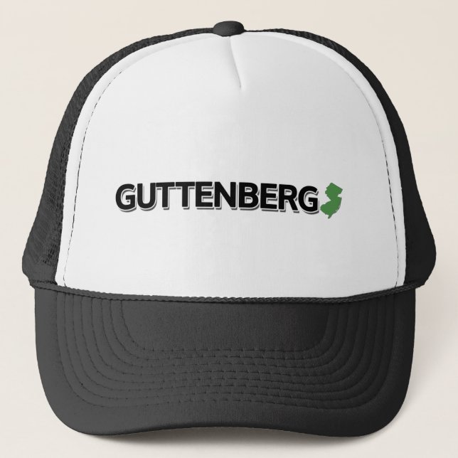 Guttenberg, New-Jersey Truckerkappe (Vorderseite)