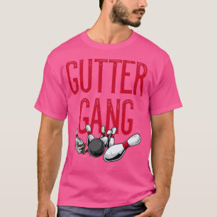 Gutter Gang Funny Family oder Counter Bowling Team T-Shirt