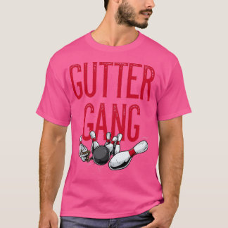 Gutter Gang Funny Family oder Counter Bowling Team T-Shirt