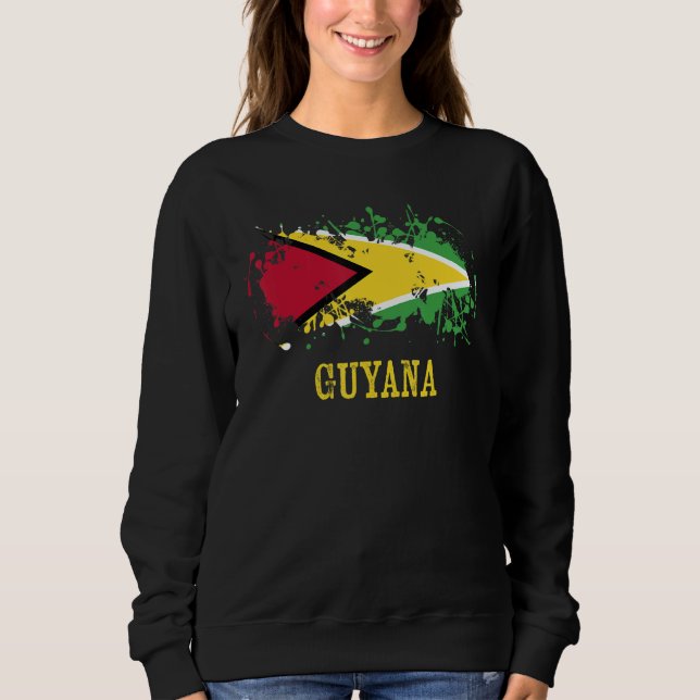 Guyaian enthusiasts for Guyana and Guyana Sweatshirt (Vorderseite)