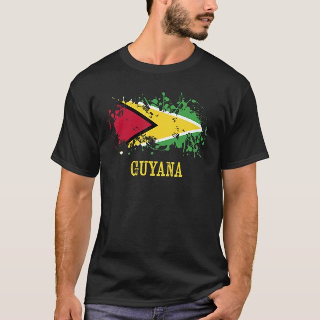 Guyaian enthusiasts for Guyana and Guyana T-Shirt (Vorderseite)