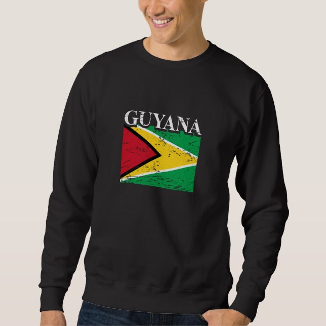 Guyana African Pride and Heritage  1 Sweatshirt (Vorderseite)