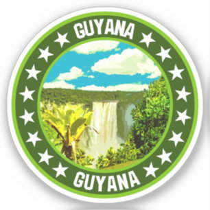 Guyana Aufkleber