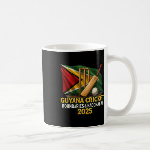 Guyana Caribbean Cricket 2025 Grenzen und Cchan Kaffeetasse