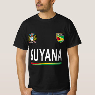 Guyana Cheer Jersey 2017 Fußball Guyana T-Shirt