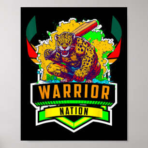 Guyana Cpl T20 Cricket Patriotisch 1 Poster