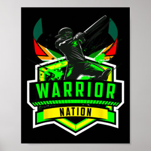Guyana Cpl T20 Cricket Patriotisch Poster