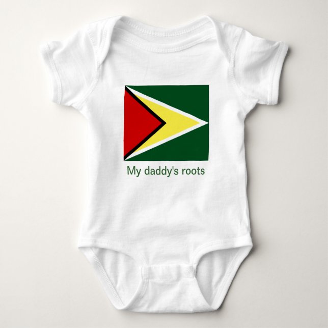 Guyana, die Wurzeln meines Vaters Baby Strampler (Vorderseite)