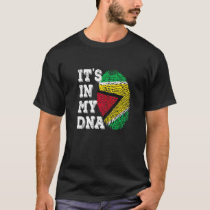 Guyana es ist in meiner DNA Guyanischer Kulturerbe T-Shirt