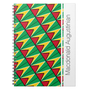 GUYANA Flag Anpassbare Notebook-Journal Notizblock