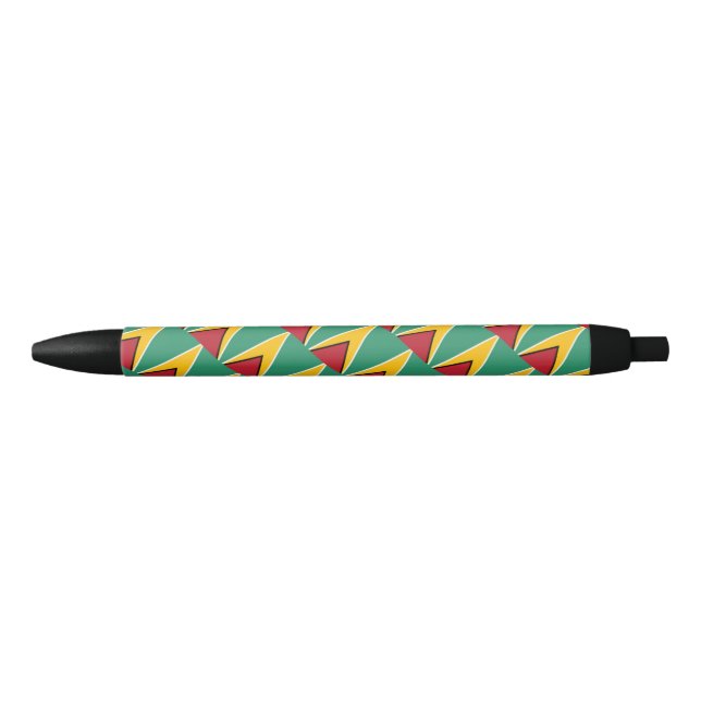 Guyana Flag Ballpoint Pen Kugelschreiber (Vorderseite)